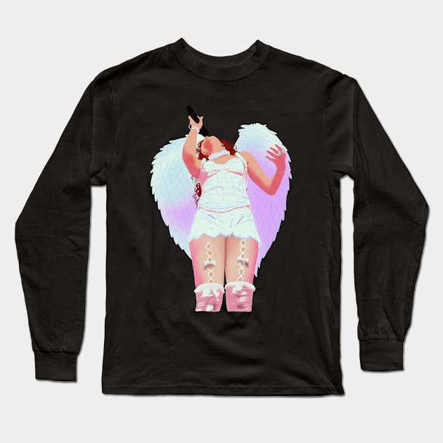 Chappell "Angel" Roan Sticker Long Sleeve T-Shirt by notastranger